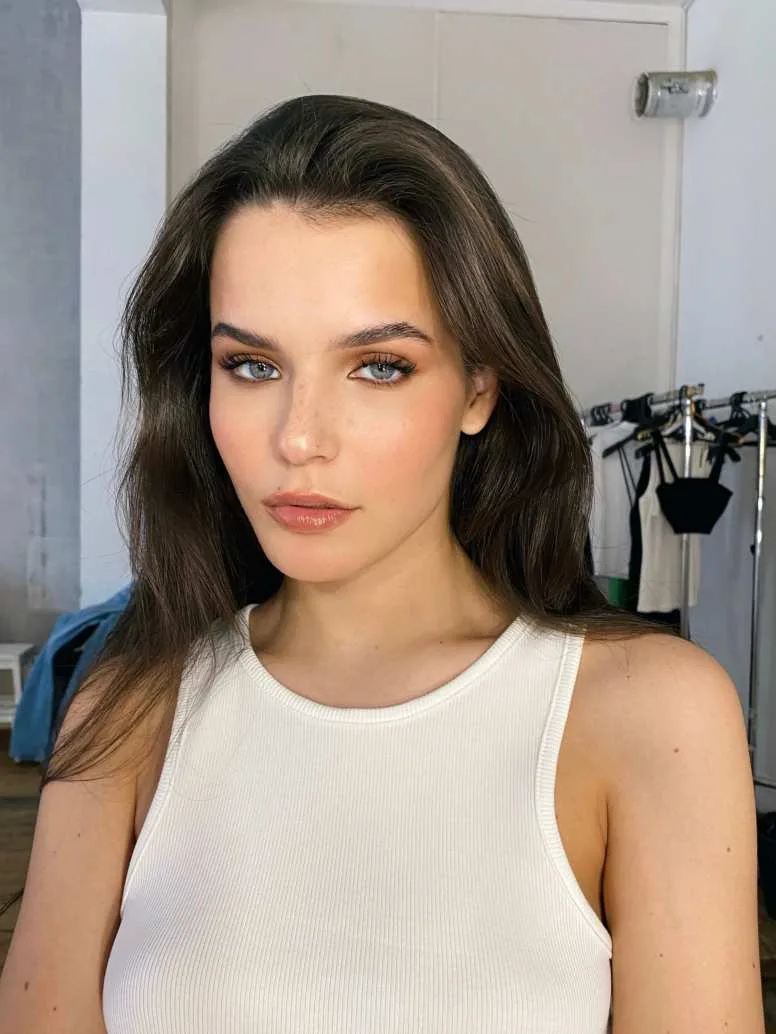 Natural nude makeup by Oxana Nurova