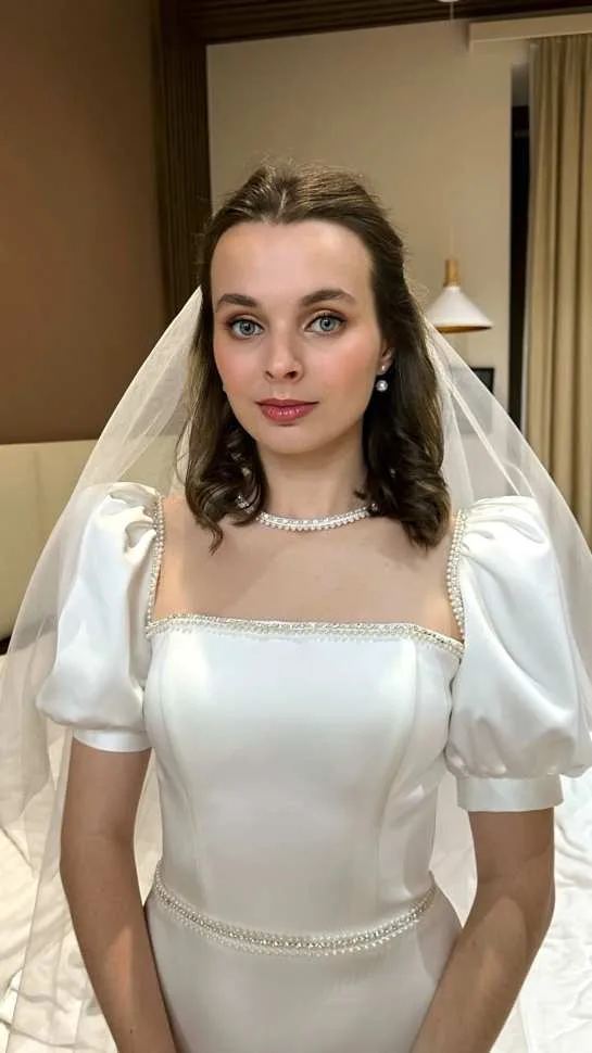 Bridal makeup by Oxana Nurova