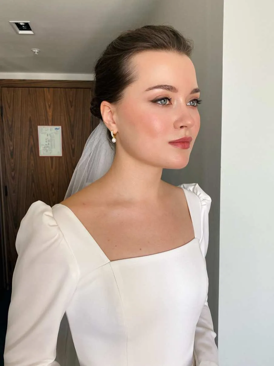 Bridal makeup by Oxana Nurova