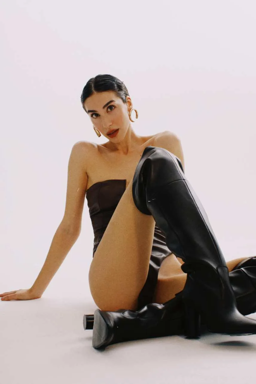 Editorial makeup by Oxana Nurova
